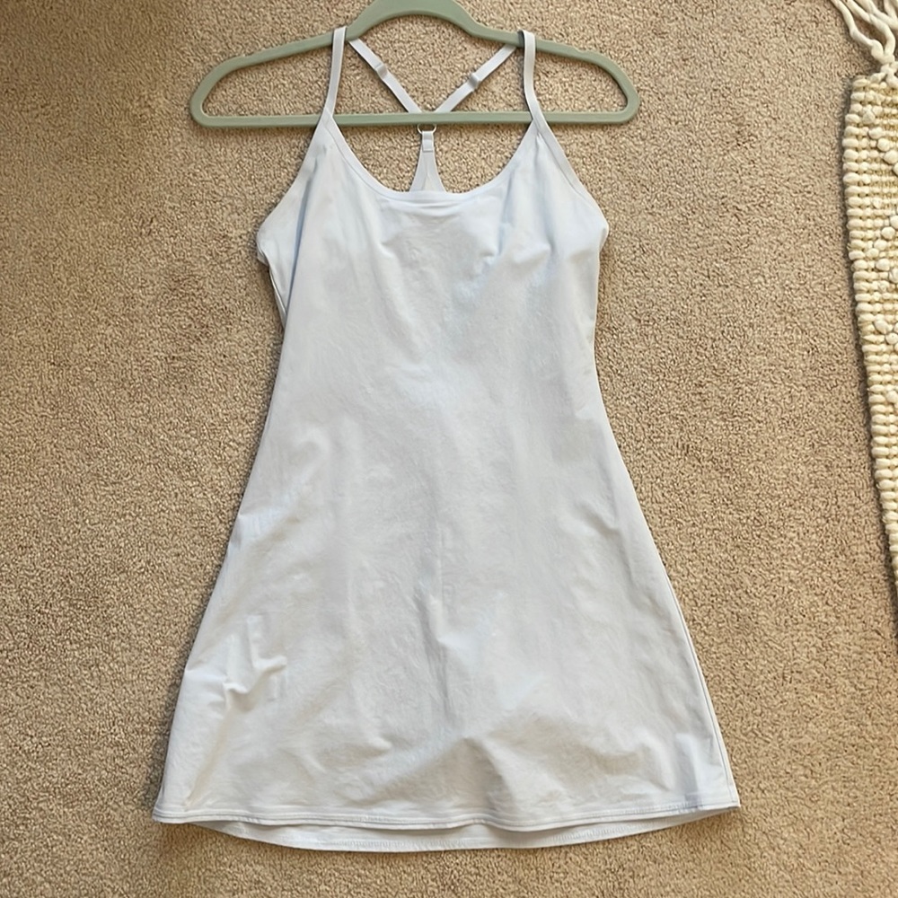 OV Exercise Dress in Dusty Blue